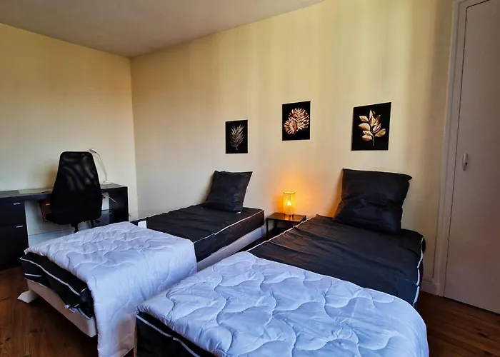 #ex Le Vercors T3 For 4 Close To Gem And Train Station דירה *